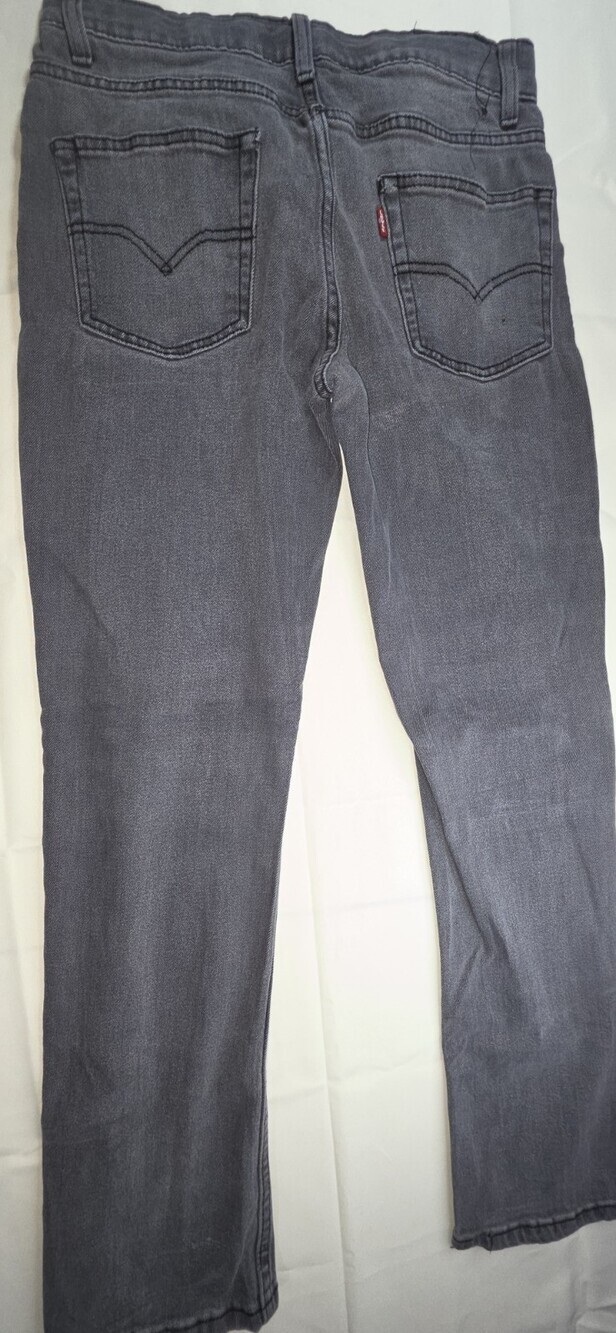 Levi's 511 Slim Fit Performance Jeans Boys, Gray, Size 18R 29x31 Sku 172 - Picture 5 of 7